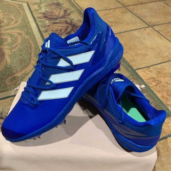 ADIZERO AFTERBURNER NWV PREMIUM BASEBALL CLEATS Amazon.com | adidas Mens Adizero Afterburner 9 NWV Team  main image 2